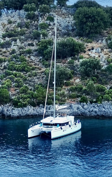 Gocek Catamaran Cabine 4  Couchettes 8  Invités 12  15.84 m Numéro de l'annonce: #24737 2