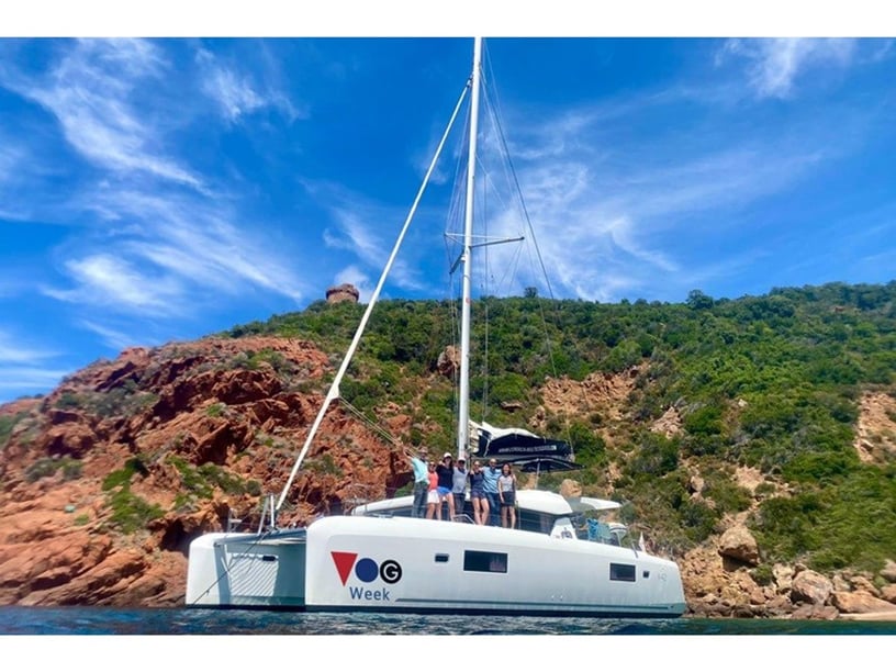 Propriano Catamaran 4 cabin 11 berths 11 guests 12.94 m Listing Number: #24744