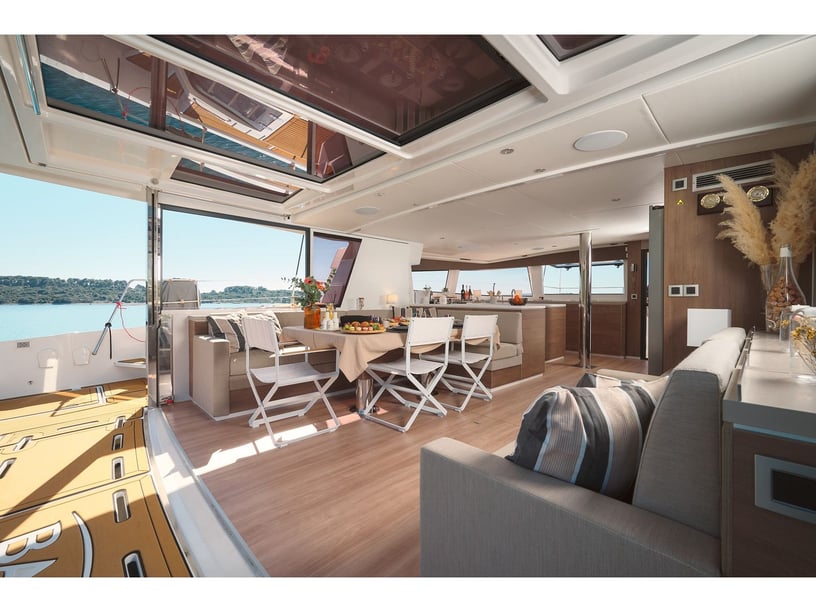 Trogir Catamaran 7 cabin 12 berths 12 guests 16.8 m Listing Number: #24755 2