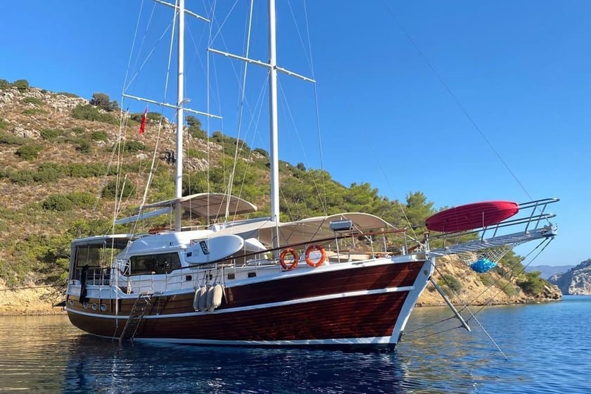 Bozburun Gulet 4 cabin 8 berths 8 guests 22 m Listing Number: #24808