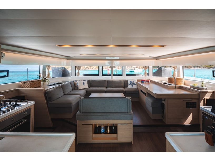 Palairos Catamaran 6 cabin 12 berths 10 guests 15.35 m Listing Number: #24812 2