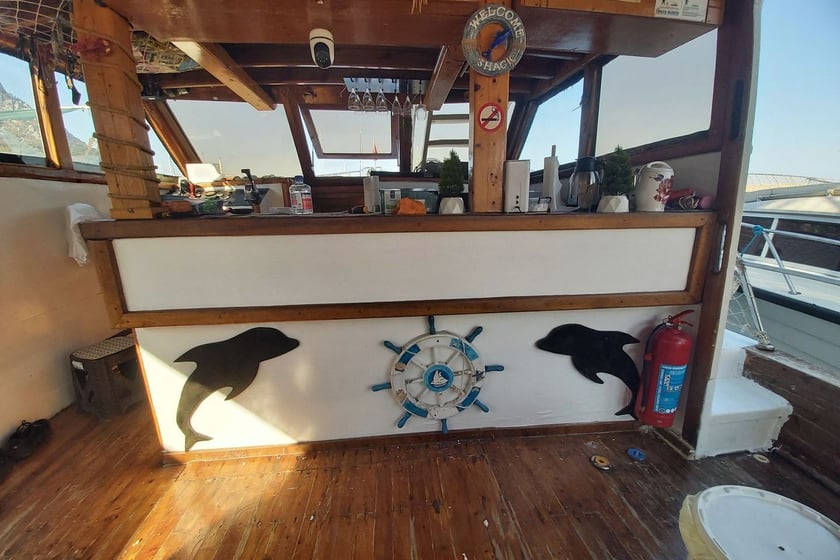 Antalya Goleta Cabina 1   12  invitados 14 m Número de anuncio: #24845 4