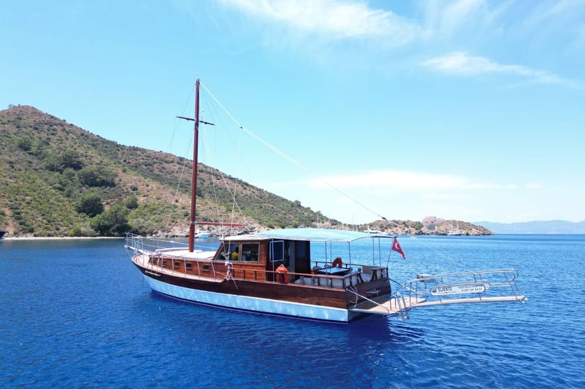 Fethiye Gulet 3 cabin 8 berths 8 guests 18 m Listing Number: #24885 3