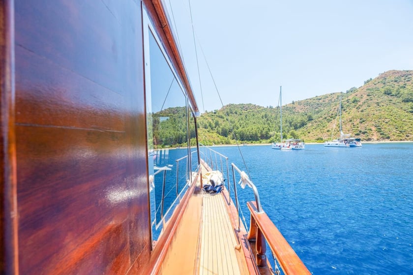 Fethiye Gulet 3 cabin 8 berths 8 guests 18 m Listing Number: #24885 5