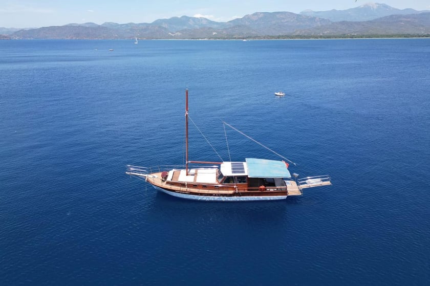 Fethiye Gulet 3 cabin 8 berths 8 guests 18 m Listing Number: #24885 5