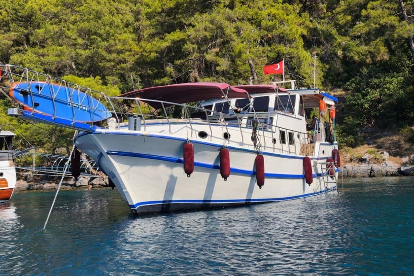 Gocek Gulet Cabine 4  8  slaapplaatsen 8  gasten 15 m Lijstnummer: #24891 2