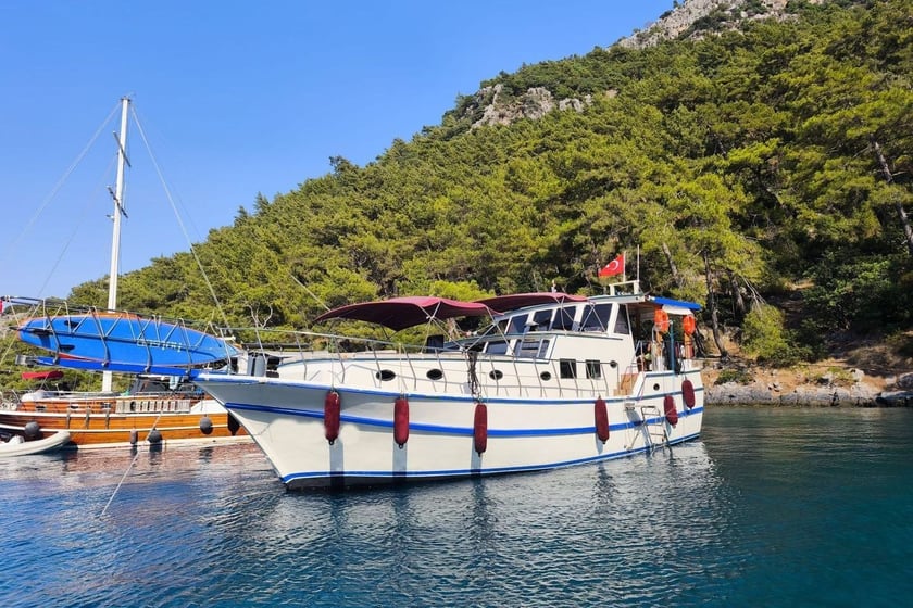 Gocek Gulet Cabine 4  8  slaapplaatsen 8  gasten 15 m Lijstnummer: #24891