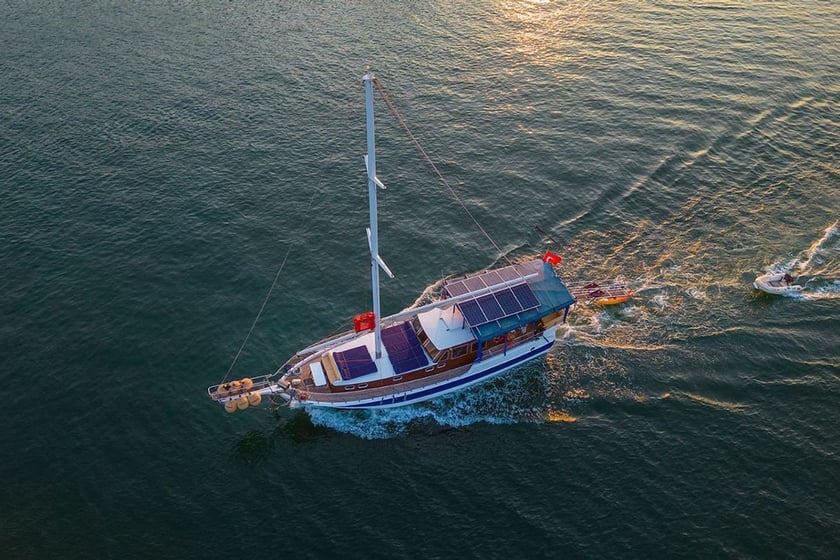 Gocek Gulet 3 cabin 6 berths 6 guests 17 m Listing Number: #24900