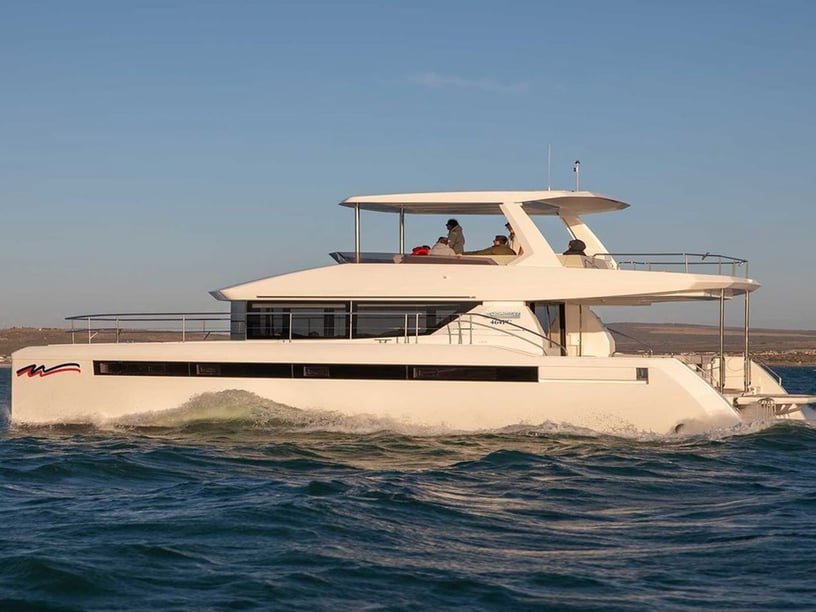 Saint Martin (Island) Catamaran 4 cabin 8 berths 8 guests 14.06 m Listing Number: #25057