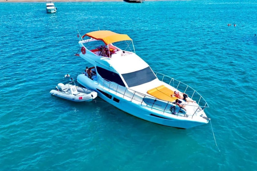 Antalya Motor Yacht   22 guests 15 m Listing Number: #25155