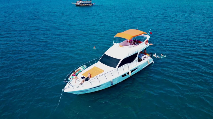 Antalya Motoryat 3 kabin Konaklama 6 kişi Seyir 22 kişi 15 m İlan No: #25155 5