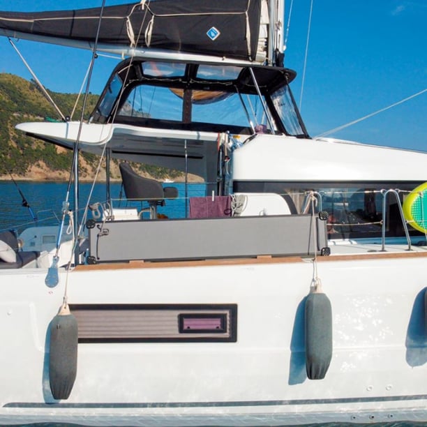 Salerno Catamaran 5 cabin 8 berths 10 guests 11.74 m Listing Number: #25164 5