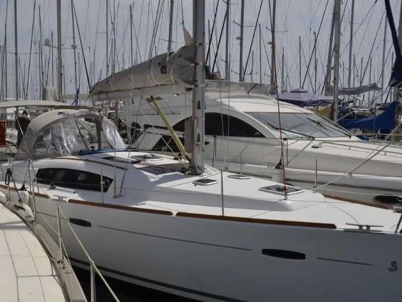 Ormos Panagias, Chalkidiki Segelboot 4 Kabine 8 Liegeplätze 8 Gäste 13.13 m Nummer des Inserats: #25167