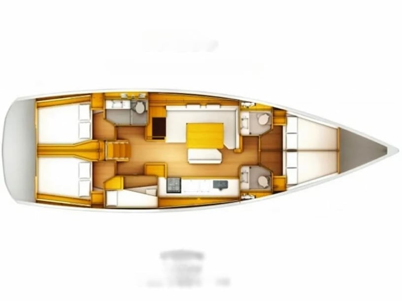 Tropea Zeilboot Cabine 5  11  slaapplaatsen 11  gasten 15.75 m Lijstnummer: #25203 3
