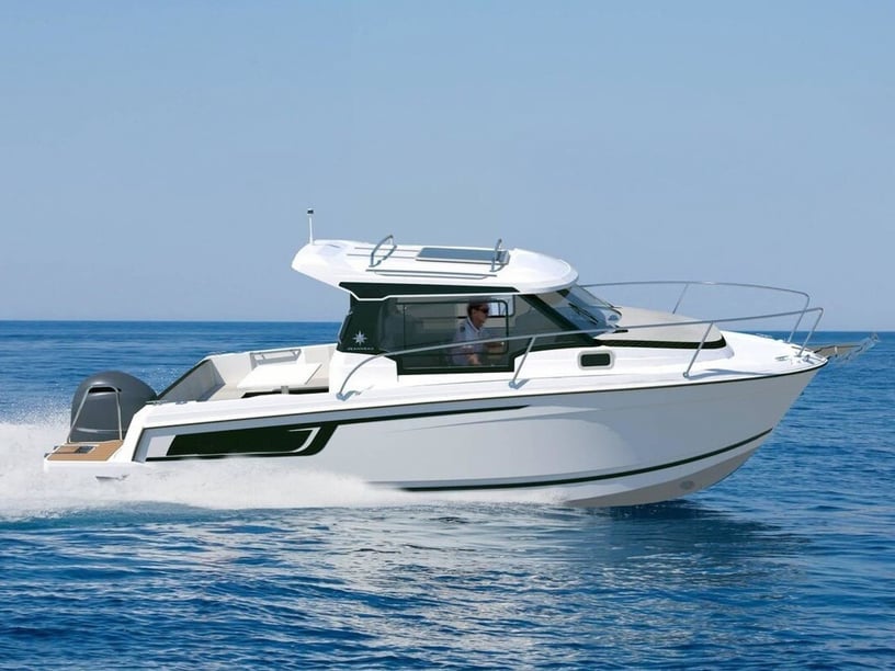 Ičići Motorboot Cabine 1  4  slaapplaatsen 4  gasten 7.45 m Lijstnummer: #25276