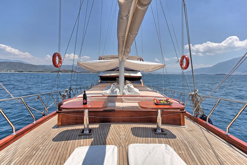 Fethiye Gulet 3 Kabine 6 Liegeplätze 6 Gäste 22 m Nummer des Inserats: #25293 3