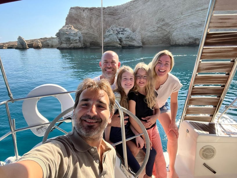 Paros Sailboat 3 cabin 6 berths 10 guests 43 ft Listing Number: #25348 3