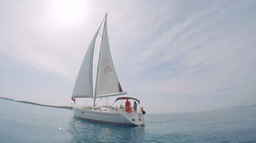 Zakynthos Sailboat 3 cabin 6 berths 10 guests 43 ft Listing Number: #25348 2