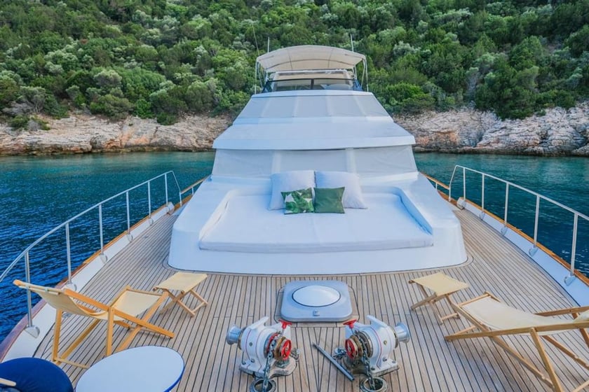 Bodrum Motoryacht 4 Kabine 8 Liegeplätze 8 Gäste 26 m Nummer des Inserats: #25391 2
