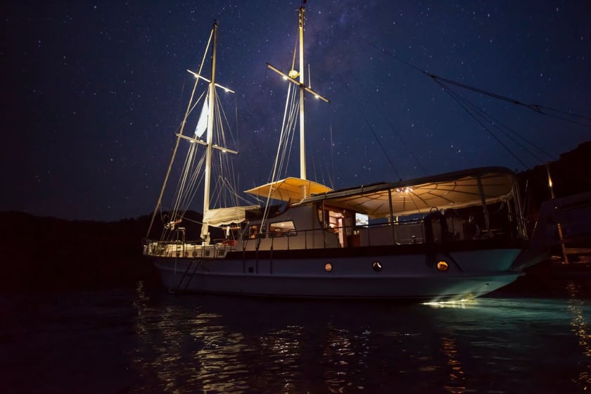 Fethiye Gulet Cabine 5  Couchettes 10  Invités 10  24 m Numéro de l'annonce: #25393 4