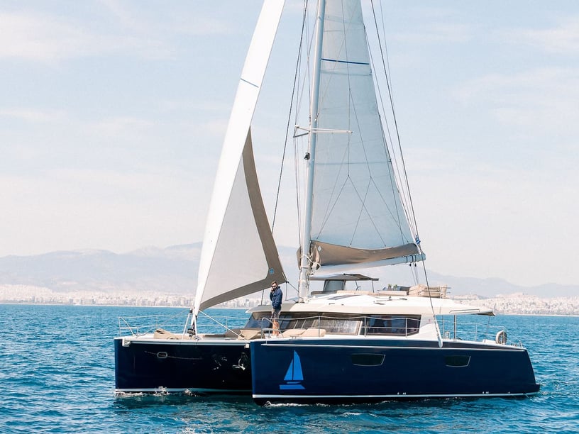 Nea Peramos - Attica Catamaran 5 cabin 13 berths 13 guests 14.98 m Listing Number: #25399