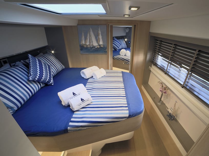 Nea Peramos - Attica Catamaran 5 cabin 12 berths 12 guests 16.8 m Listing Number: #25404 4