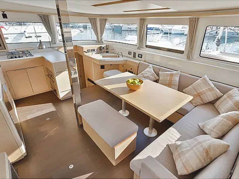 Tivat Catamaran 4 cabin 8 berths 12 guests 13.99 m Listing Number: #25444 2