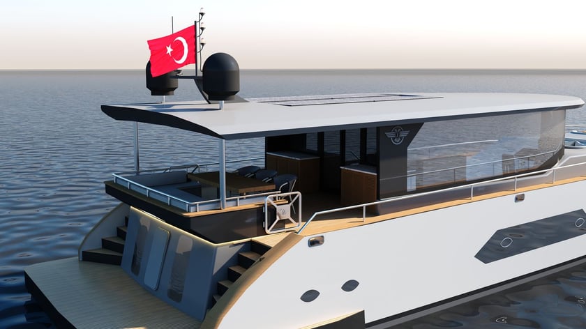 Fethiye Motor Yacht 3 cabin 8 berths 8 guests 21.5 m Listing Number: #25446 4