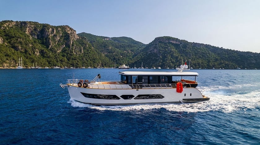 Fethiye Yate a motor Cabina 3  8  literas 8  invitados 21.5 m Número de anuncio: #25446 2