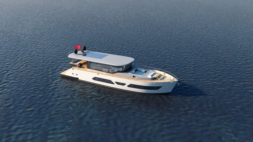 Fethiye Motor Yacht 3 cabin 8 berths 8 guests 21.5 m Listing Number: #25446 2