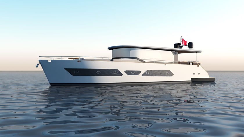 Fethiye Motor Yacht 3 cabin 8 berths 8 guests 21.5 m Listing Number: #25446