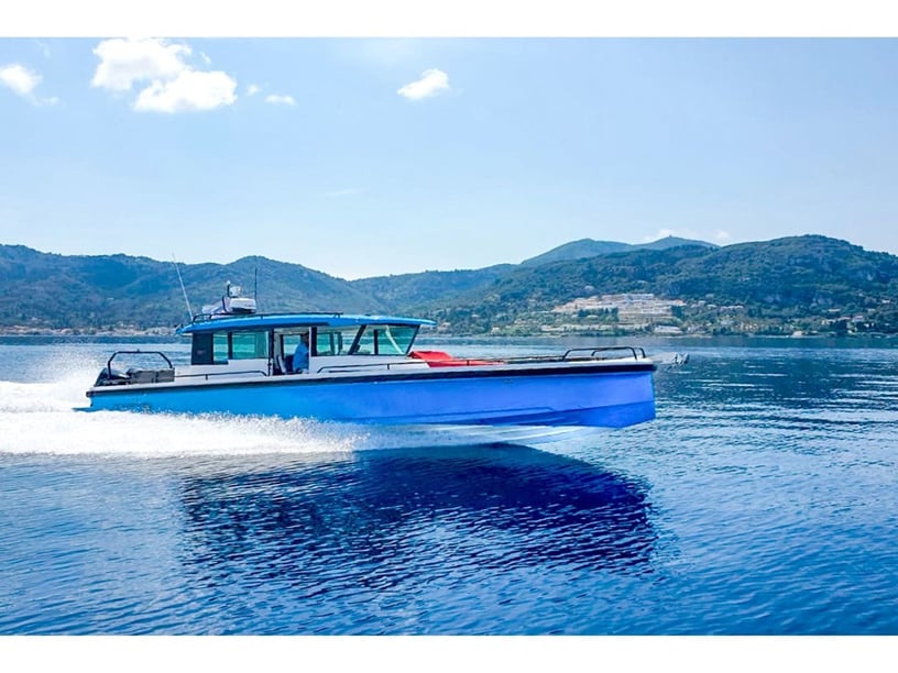 Gouvia Motorboot 1 Kabine 2 Liegeplätze 10 Gäste 11.6 m Nummer des Inserats: #25449