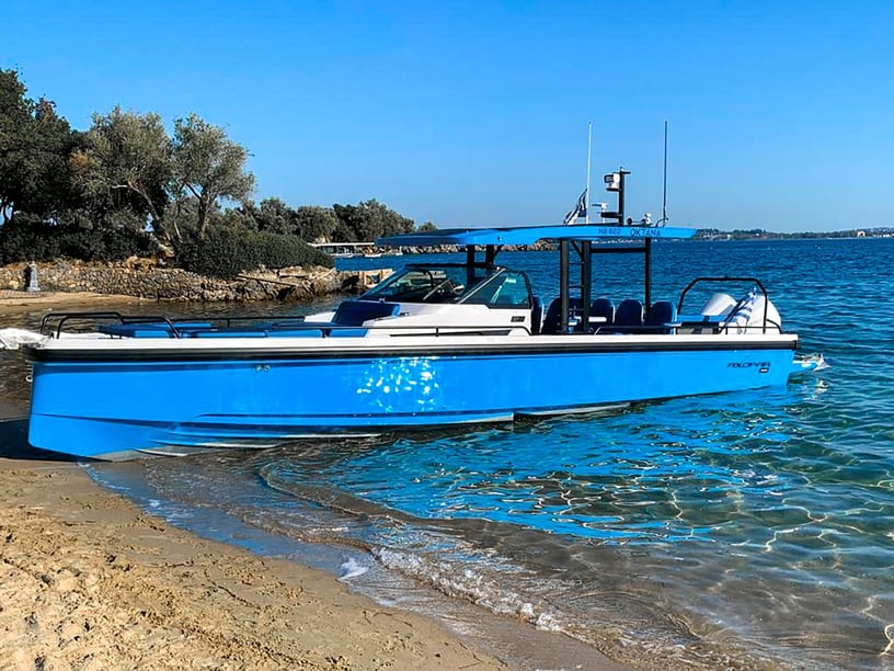 Gouvia Motorboot 1 Kabine 2 Liegeplätze 10 Gäste 11.6 m Nummer des Inserats: #25454 2