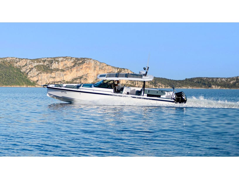 Lavrion Motorboat 2 cabin 4 berths 10 guests 11.6 m Listing Number: #25455