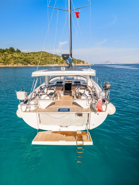 Datca Segelboot 3 Kabine 6 Liegeplätze 8 Gäste 18 m Nummer des Inserats: #25468 3