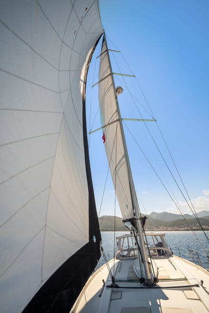 Datca Segelboot 3 Kabine 6 Liegeplätze 8 Gäste 18 m Nummer des Inserats: #25468 5