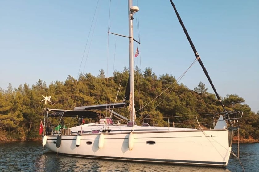 Bodrum Sailboat 2 cabin 6 berths 6 guests 46 ft Listing Number: #25510 2