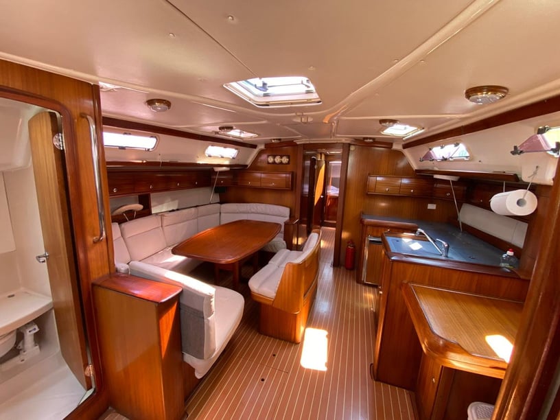 Nydri Sailboat 5 cabin 11 berths 11 guests 15.4 m Listing Number: #25538 2
