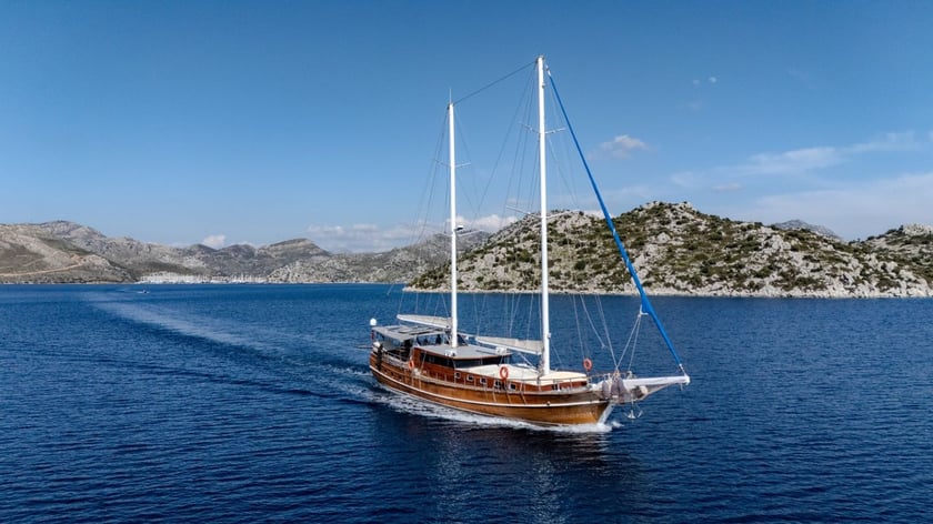 Marmaris Gulet Cabine 5  Couchettes 10  Invités 10  29 m Numéro de l'annonce: #25558