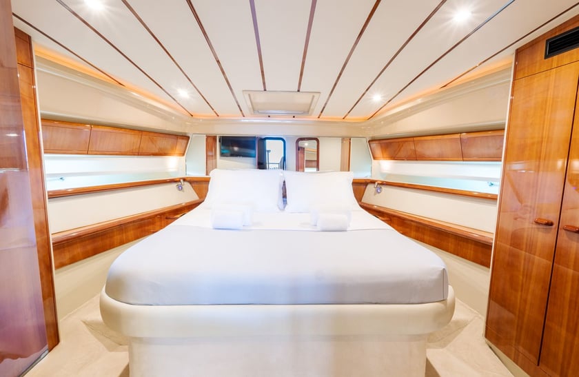 Mykonos Motoryacht 3 Kabine 6 Liegeplätze 14 Gäste 16.3 m Nummer des Inserats: #25595 4