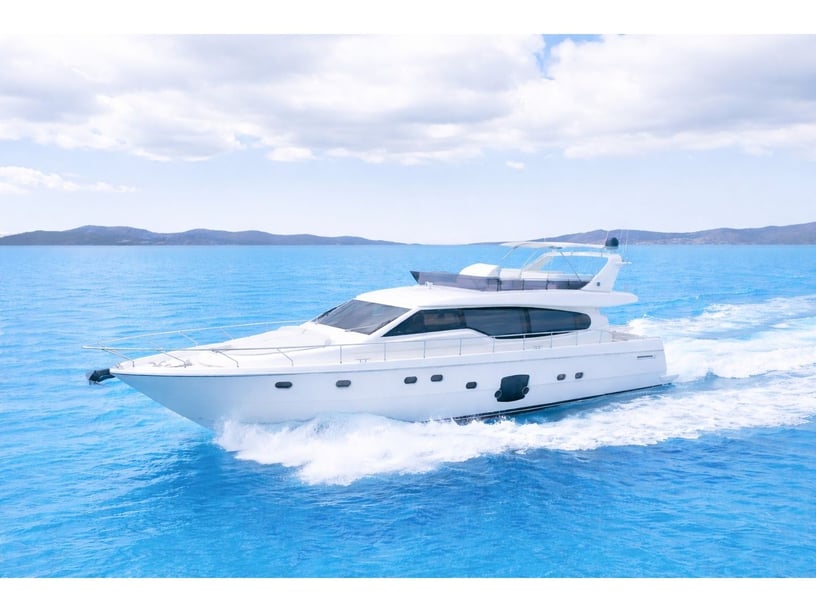 Ornos Motor Yacht 3 cabin 6 berths 14 guests 19.65 m Listing Number: #25603