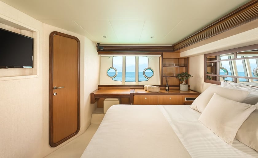 Ornos Motor Yacht 3 cabin 6 berths 14 guests 19.65 m Listing Number: #25603 5