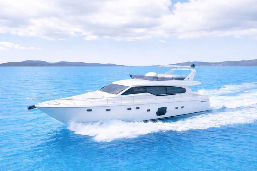 Ornos Motor Yacht 3 cabin 6 berths 14 guests 19.65 m Listing Number: #25603 2