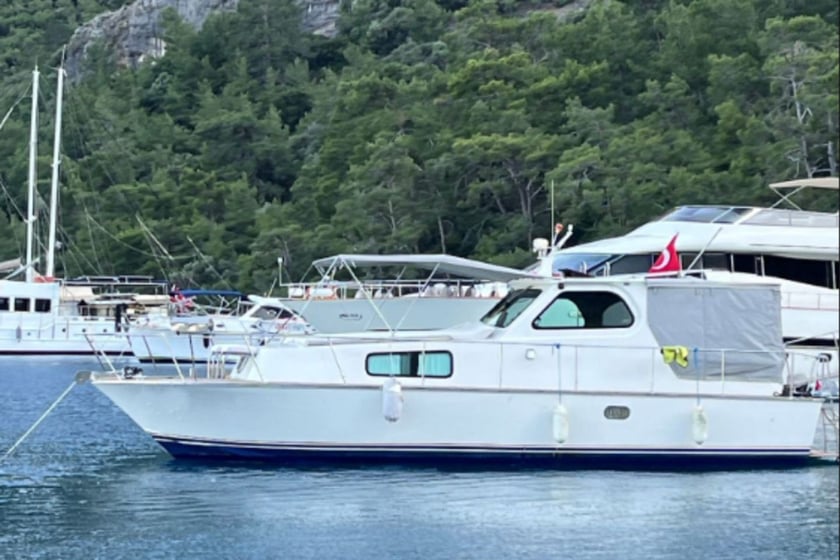 Göcek Motoryat 1 kabin Konaklama 3 kişi Seyir 6 kişi 11 m İlan No: #25618