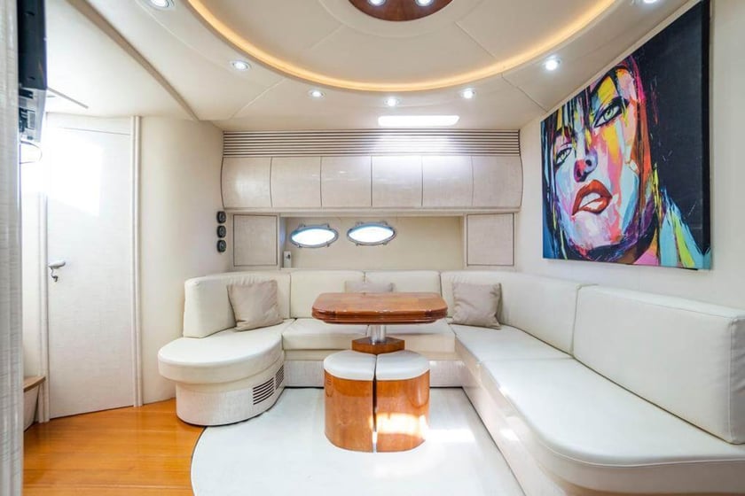 Athens Motor Yacht 3 cabin 4 berths 4 guests 16.4 m Listing Number: #25649 5