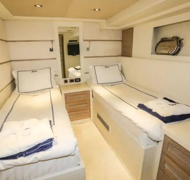 Antalya Motoryat 6 kabin Konaklama 12 kişi Seyir 12 kişi 30 m İlan No: #25674 3
