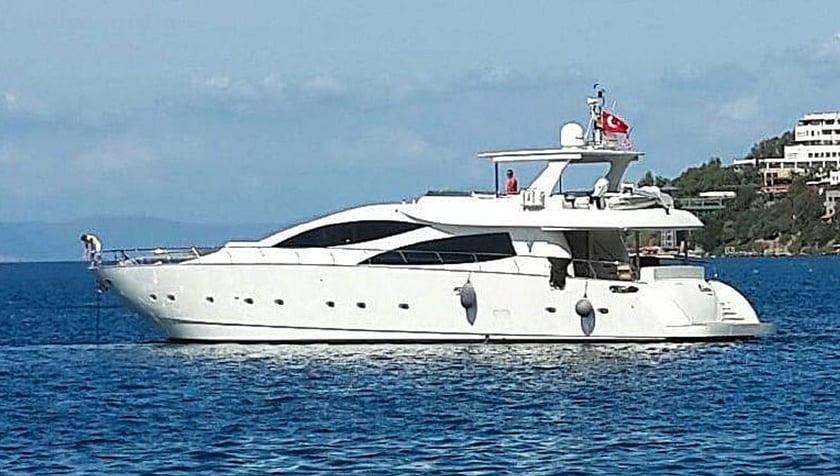 Antalya Motoryat 6 kabin Konaklama 12 kişi Seyir 12 kişi 30 m İlan No: #25674
