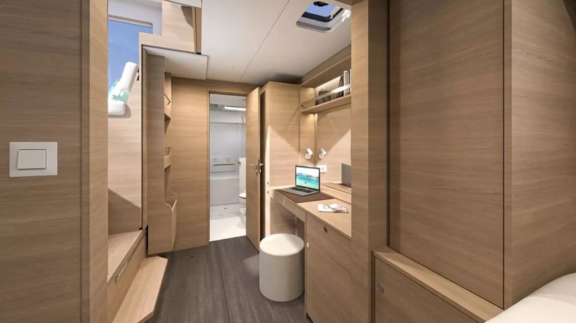 Portisco Catamaran 3 cabin 8 berths 8 guests 11.38 m Listing Number: #25702 4