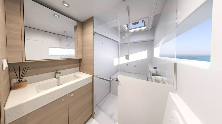 Portisco Catamaran 3 cabin 8 berths 8 guests 11.38 m Listing Number: #25702 5