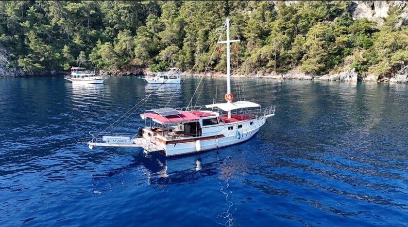 Fethiye Gulet   12  gasten 13 m Lijstnummer: #25709 4